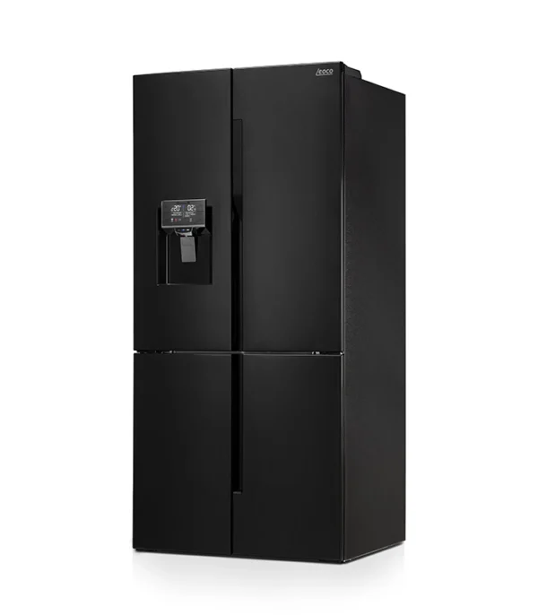 خرید یخچال فریزر ساید بای ساید چهار درب لئوکو مدل Quadro