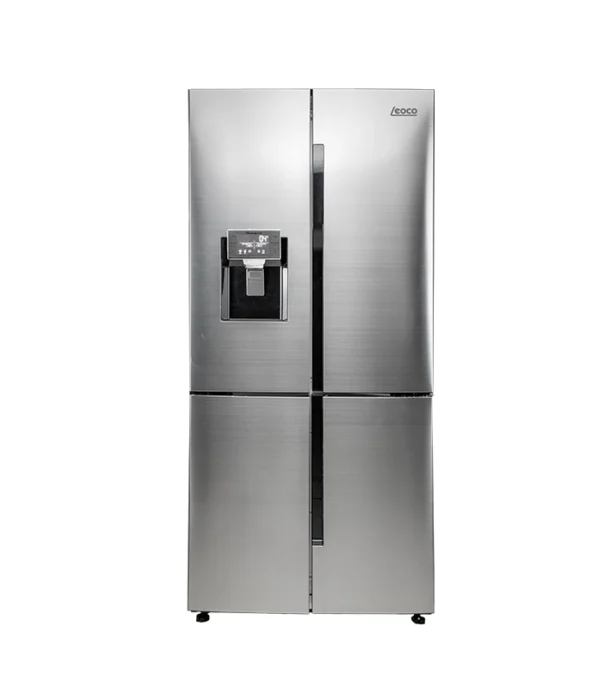 قیمت یخچال فریزر ساید بای ساید چهار درب لئوکو مدل Quadro