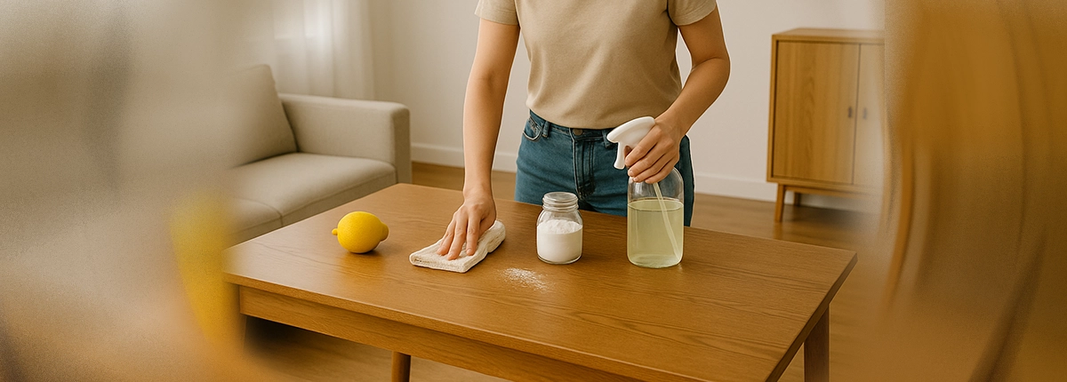 استفاده از مواد مناسب برای تمیز نگهداشتن خانه