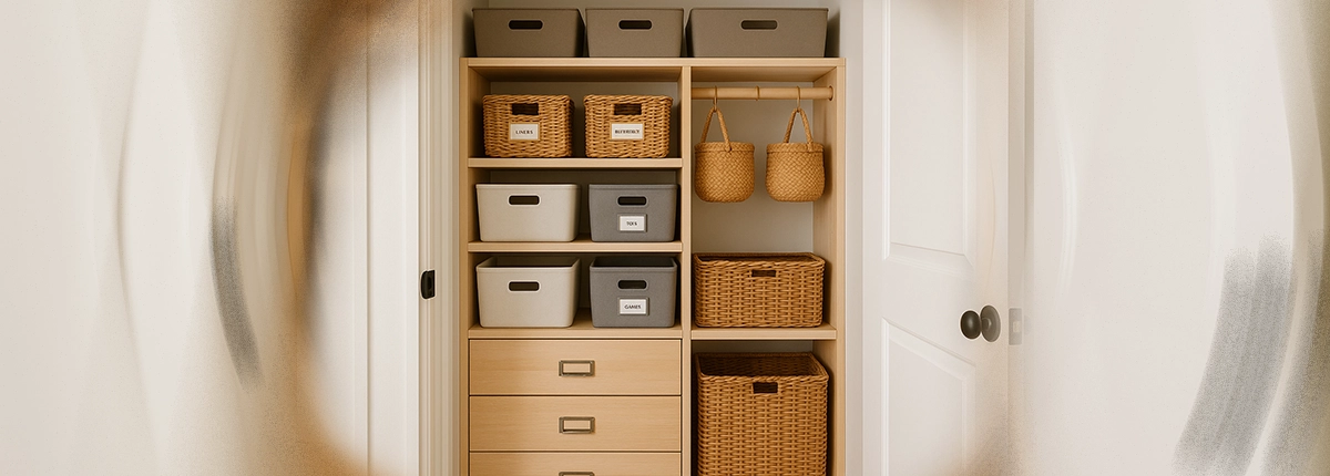 با ایجاد فضای ذخیره سازی خانه همیشه مرتب می‌ماند