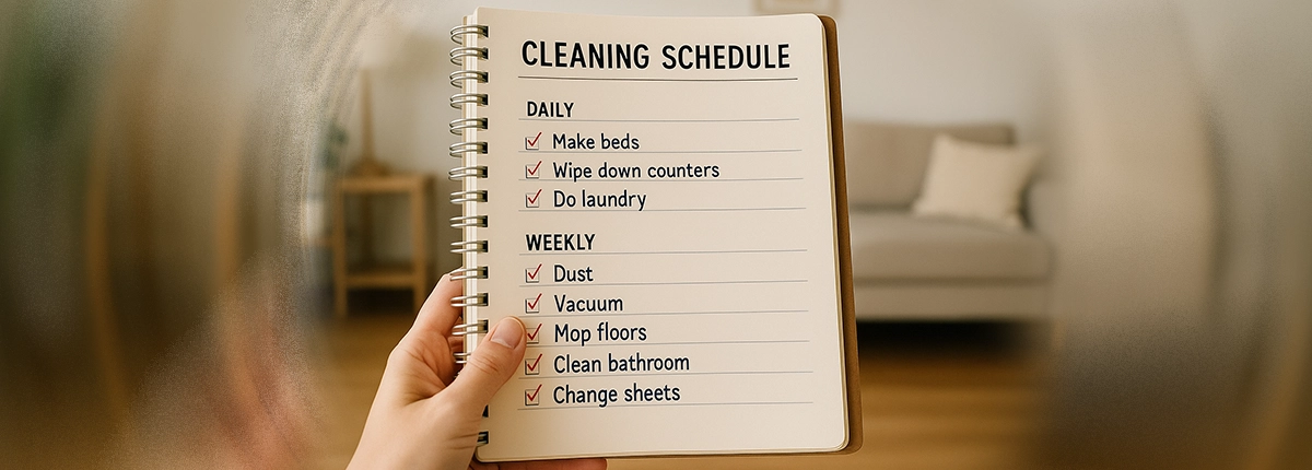 راه های تمیز نگهداشتن خانه