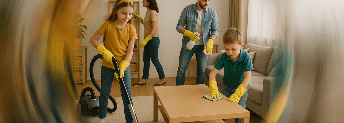 روش های تمیز نگهداشتن خانه